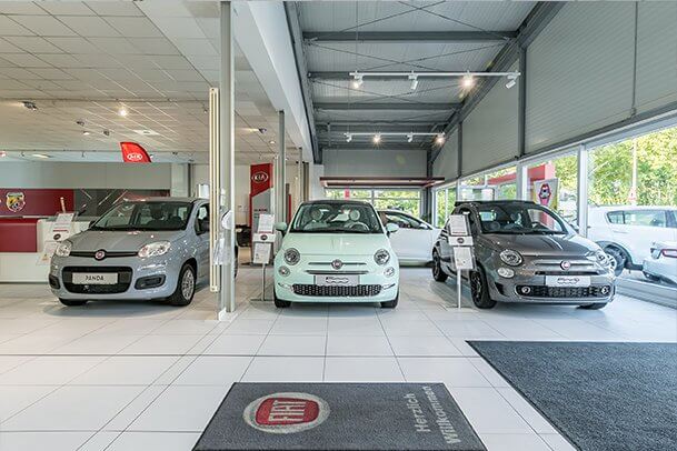 Ausstellung Fiat Filiale Mannheim-Wohlgelegen - Autohaus Renck-Weindel